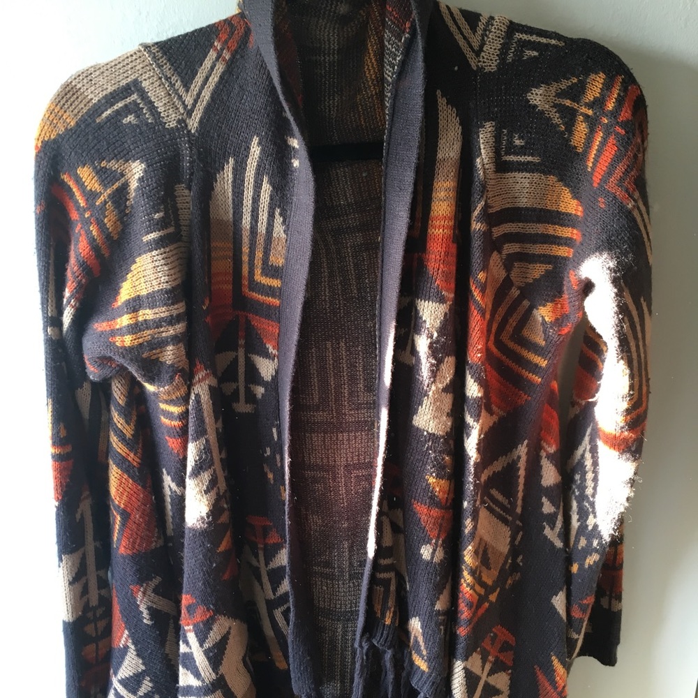 Long Wrap Sweater